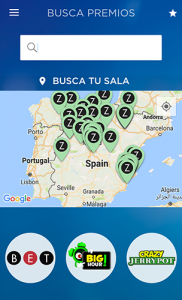 Busca premios Zitro app