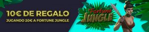 Gana 10 euros gratis jugando a la slot Fortune Jungle