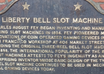 Liberty Bell slot machine memorial