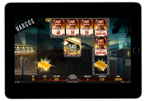 Narcos iPad NetEnt